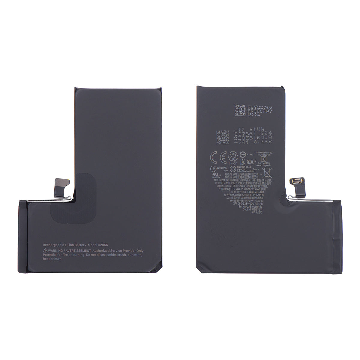 Apple iPhone 14 Pro Max Batteri - 4323 mAh