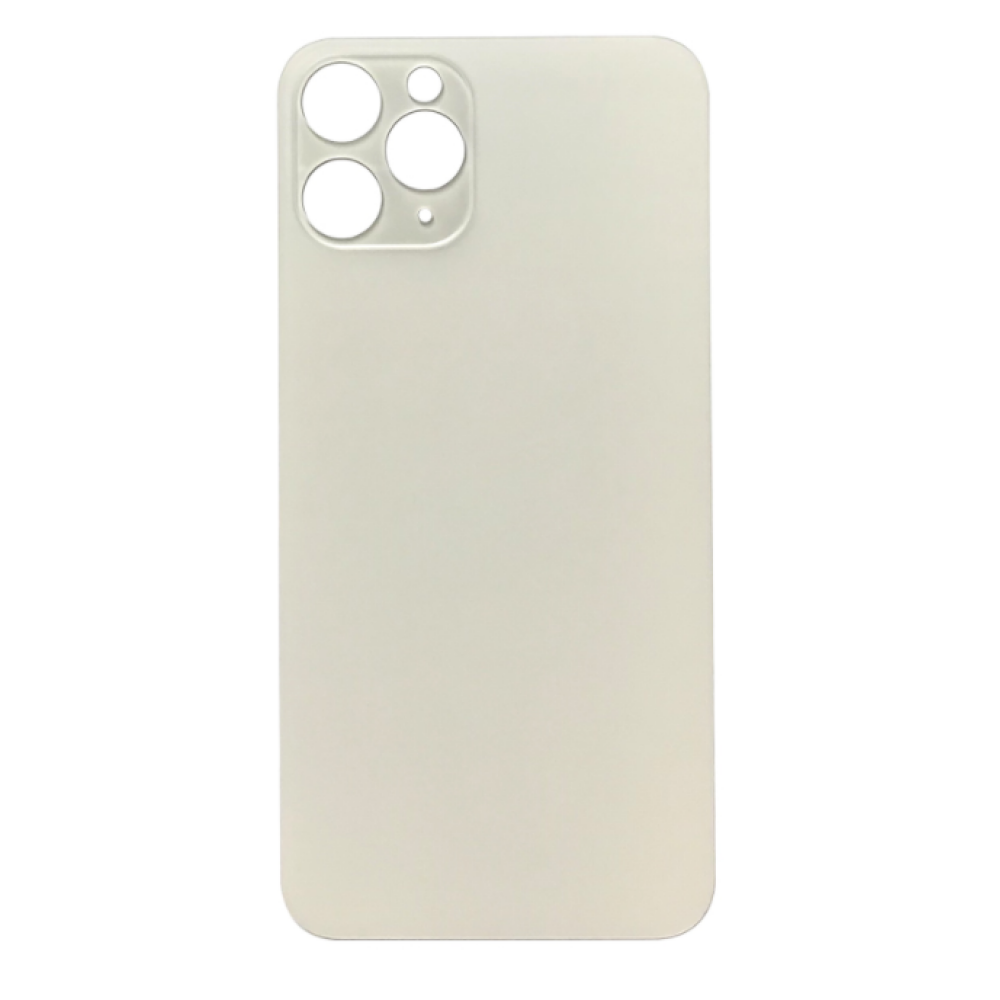 iPhone 11 Pro Max - Back Rear glass (Big camera hole) Bagglas with/med logo